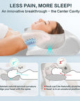 2-in-1 Ergonomic Memory Foam Cervical Pillow - Orthopedic Neck Support