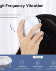 Electric Scalp Massager for Hair Growth and Stress Relief – 4 Massage Heads for Head, Shoulder, Neck, and Body